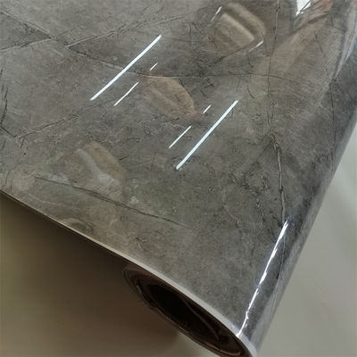 0.10mm-0.5mm เฟอร์นิเจอร์ มาร์บอร์ PVC ฟิล์มสําหรับประตูผนังเพดาน OEM บริการ
