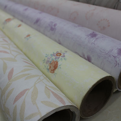 กระดาษผนัง PVC ที่ติดติดกันเองที่ป้องกันความสกปรก