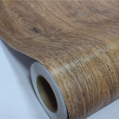 เนื้อเยื่อดี ผนังเฟอร์นิเจอร์ผสมผสานด้วยตนเองจากผงไม้ PVC 60cm*10m